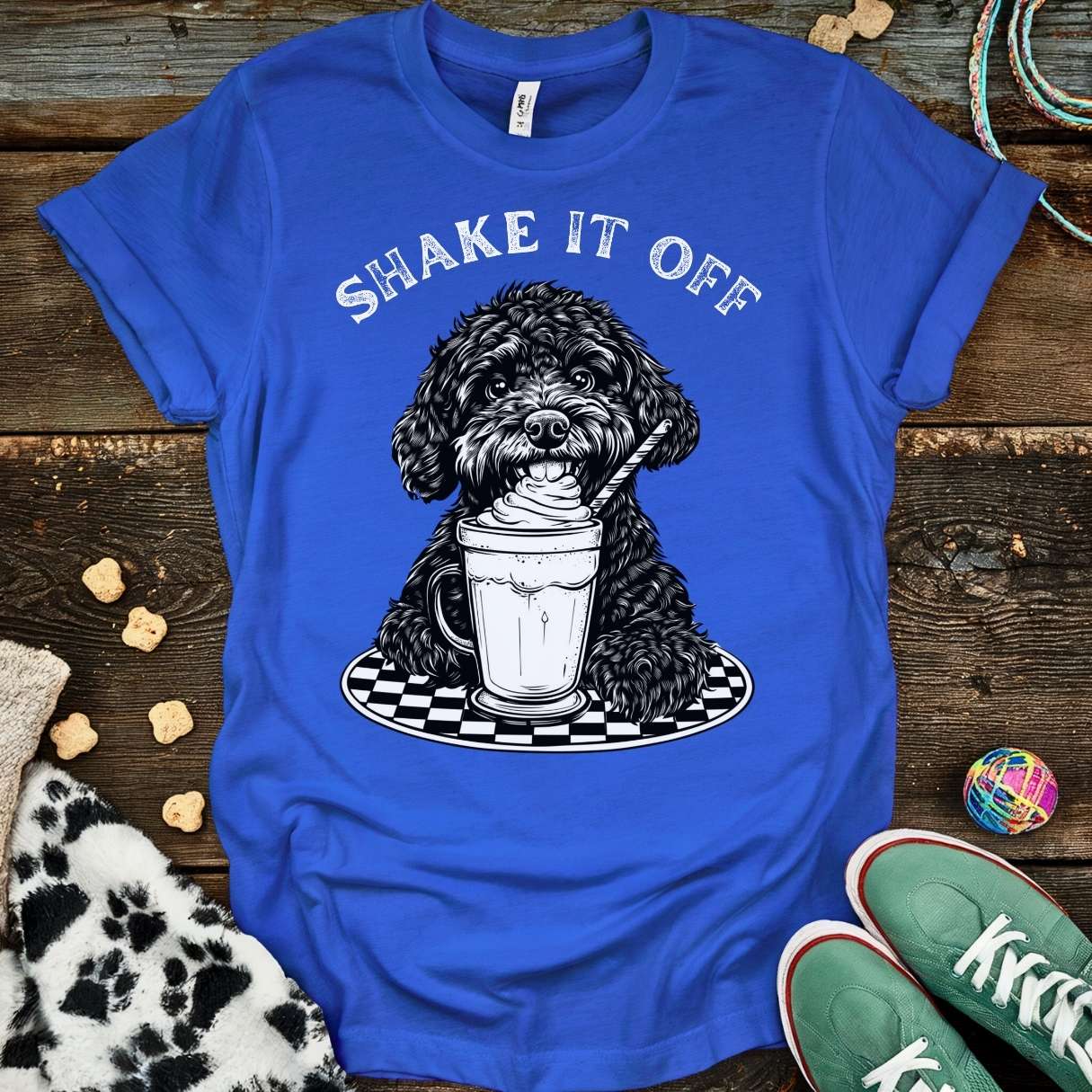 Shake It Off T-Shirt Royal / S T-Shirt