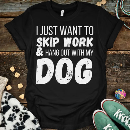 Skip Work T-Shirt Black / S T-Shirt