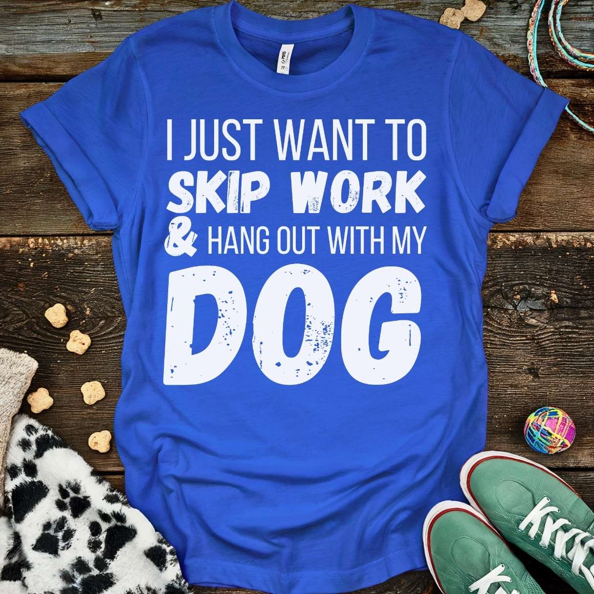 Skip Work T-Shirt Royal / S T-Shirt