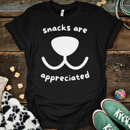 Snacks T-Shirt Black / S T-Shirt