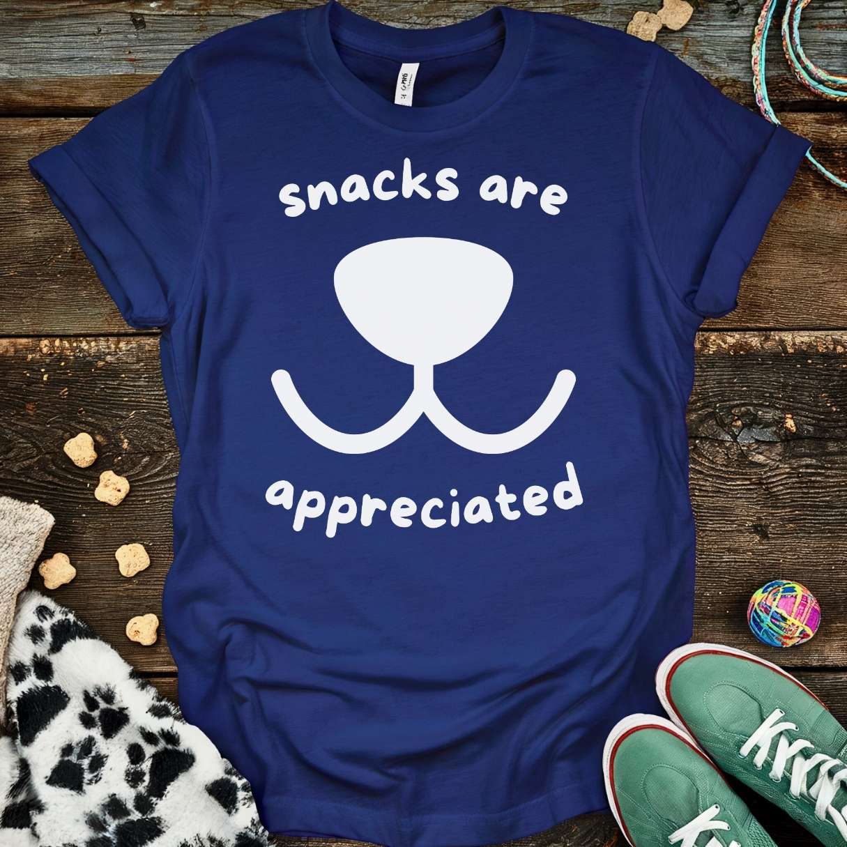 Snacks T-Shirt Navy / S T-Shirt