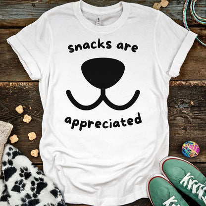 Snacks T-Shirt White / S T-Shirt