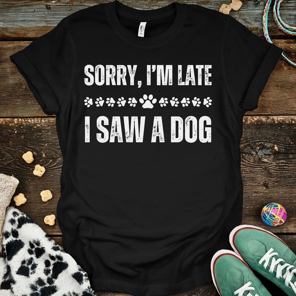 Sorry I'm Late T-Shirt Black / S T-Shirt