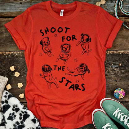 Star Dogs T-Shirt Red / S T-Shirt