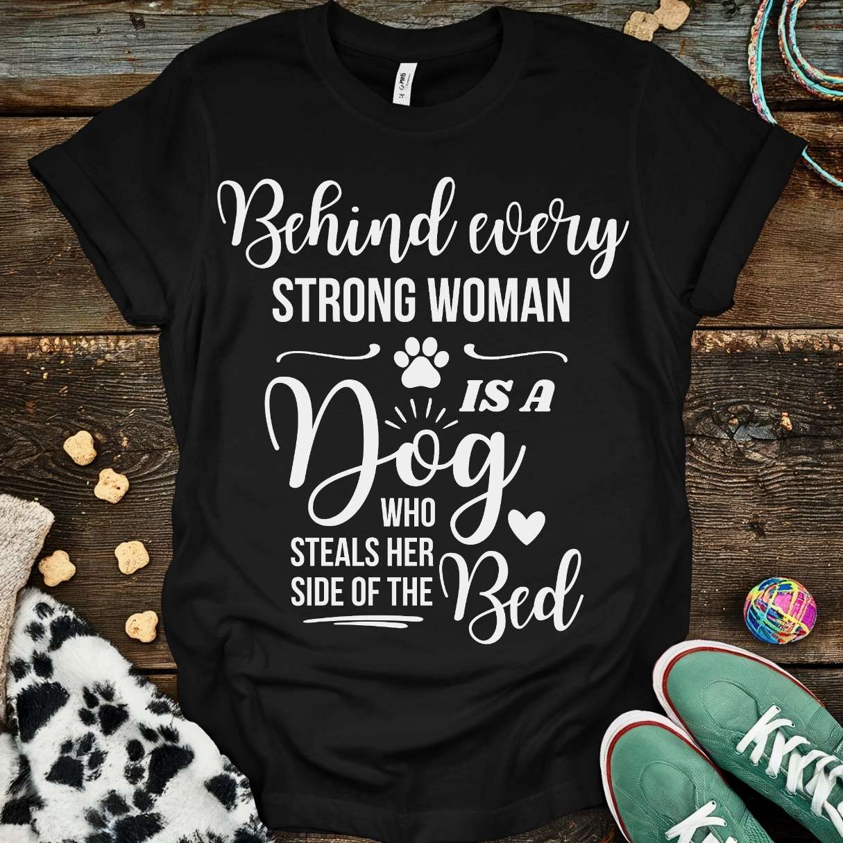 Strong Woman T-Shirt Black / S T-Shirt