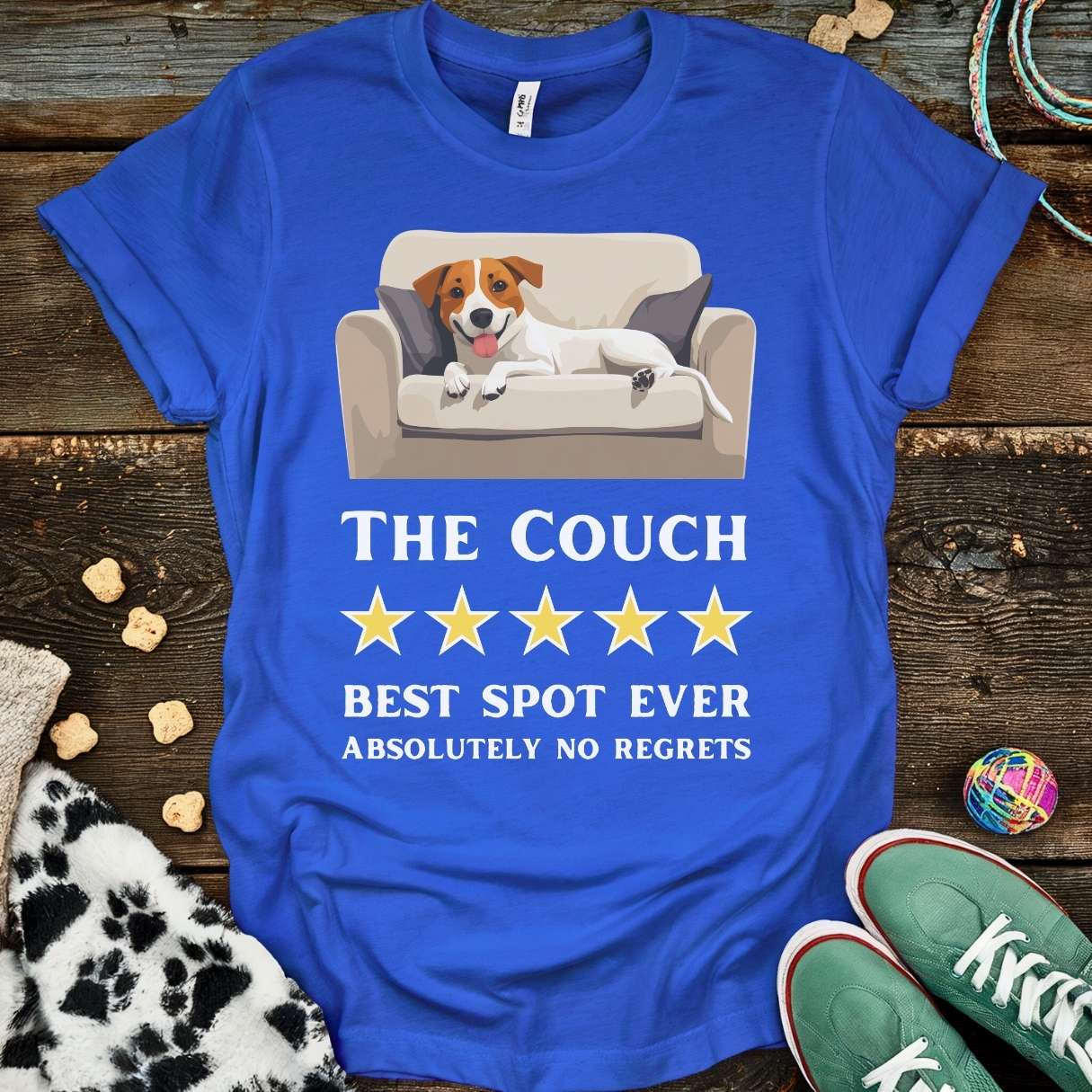 The Couch 5-Star T-Shirt Royal / S T-Shirt