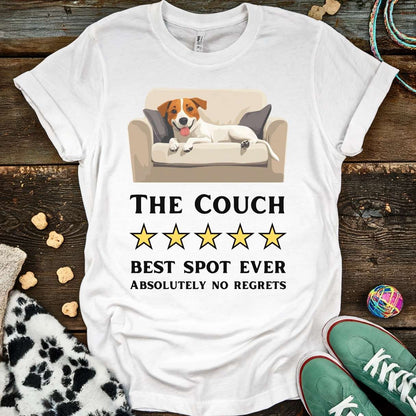 The Couch 5-Star T-Shirt White / S T-Shirt