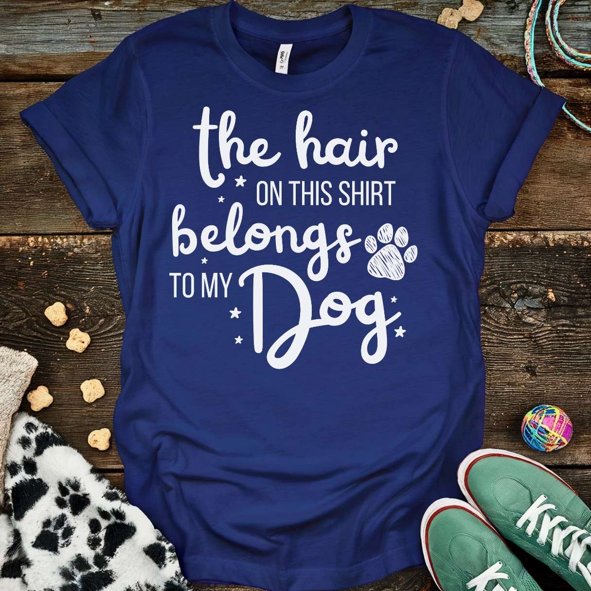 The Hair On This T-Shirt Navy / S T-Shirt