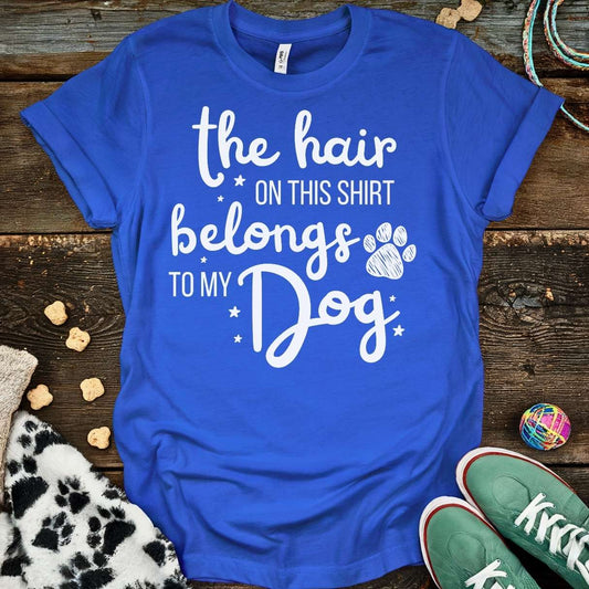 The Hair On This T-Shirt Royal / S T-Shirt