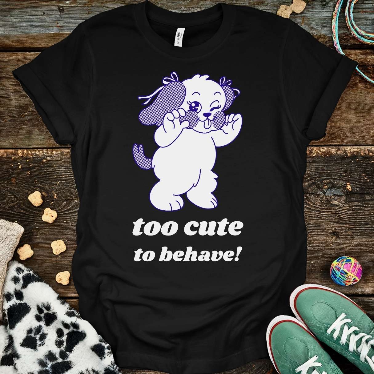 Too Cute T-Shirt Black / S T-Shirt