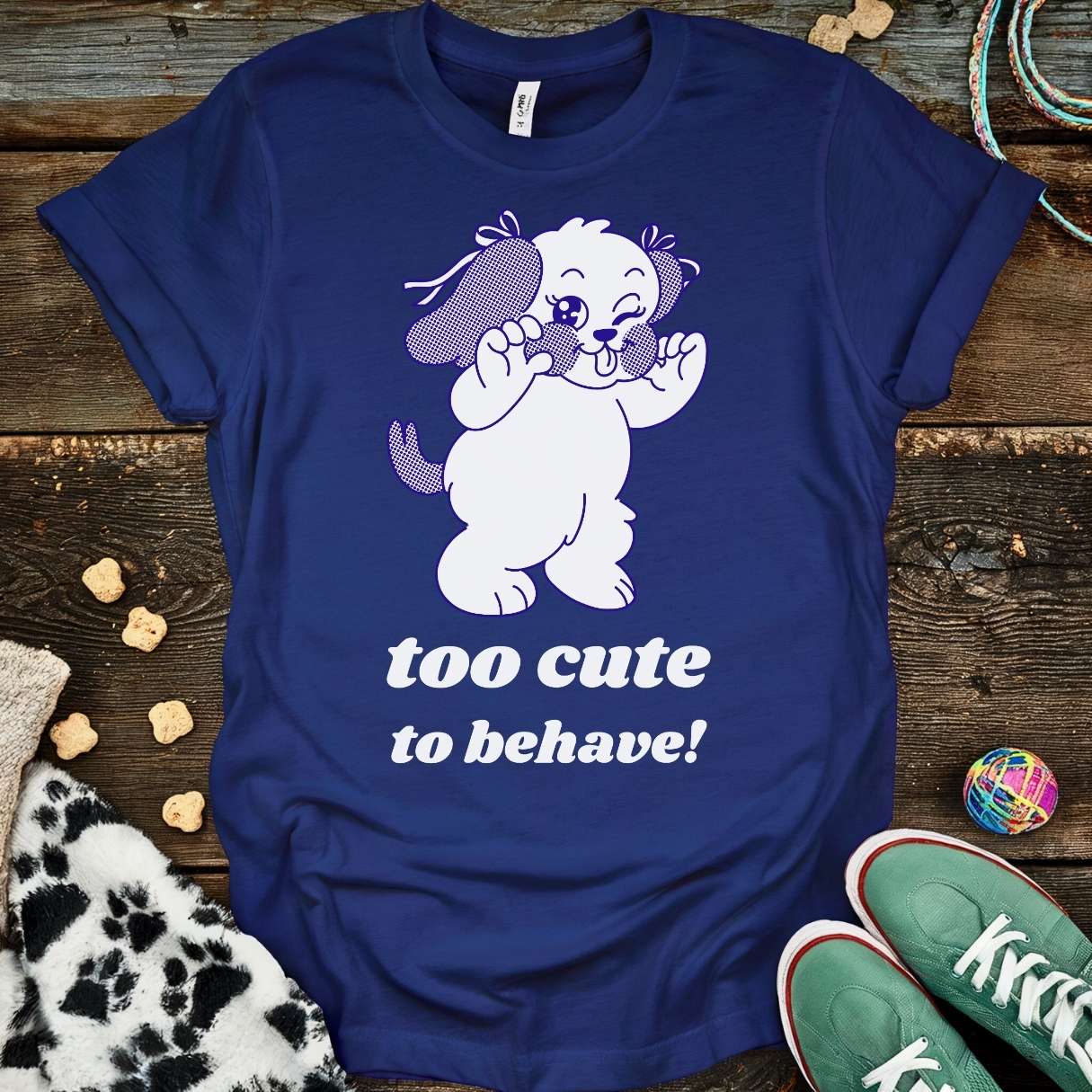 Too Cute T-Shirt Navy / S T-Shirt