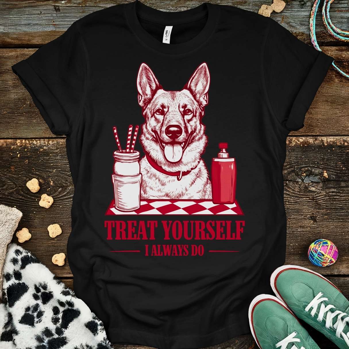 Treat Yourself T-Shirt Black / S T-Shirt