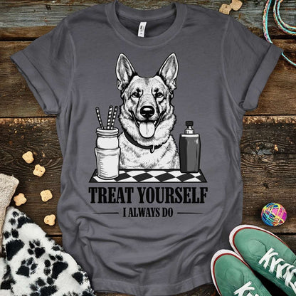 Treat Yourself T-Shirt Charcoal / S T-Shirt