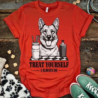 Treat Yourself T-Shirt Red / S T-Shirt