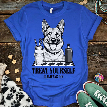 Treat Yourself T-Shirt Royal / S T-Shirt