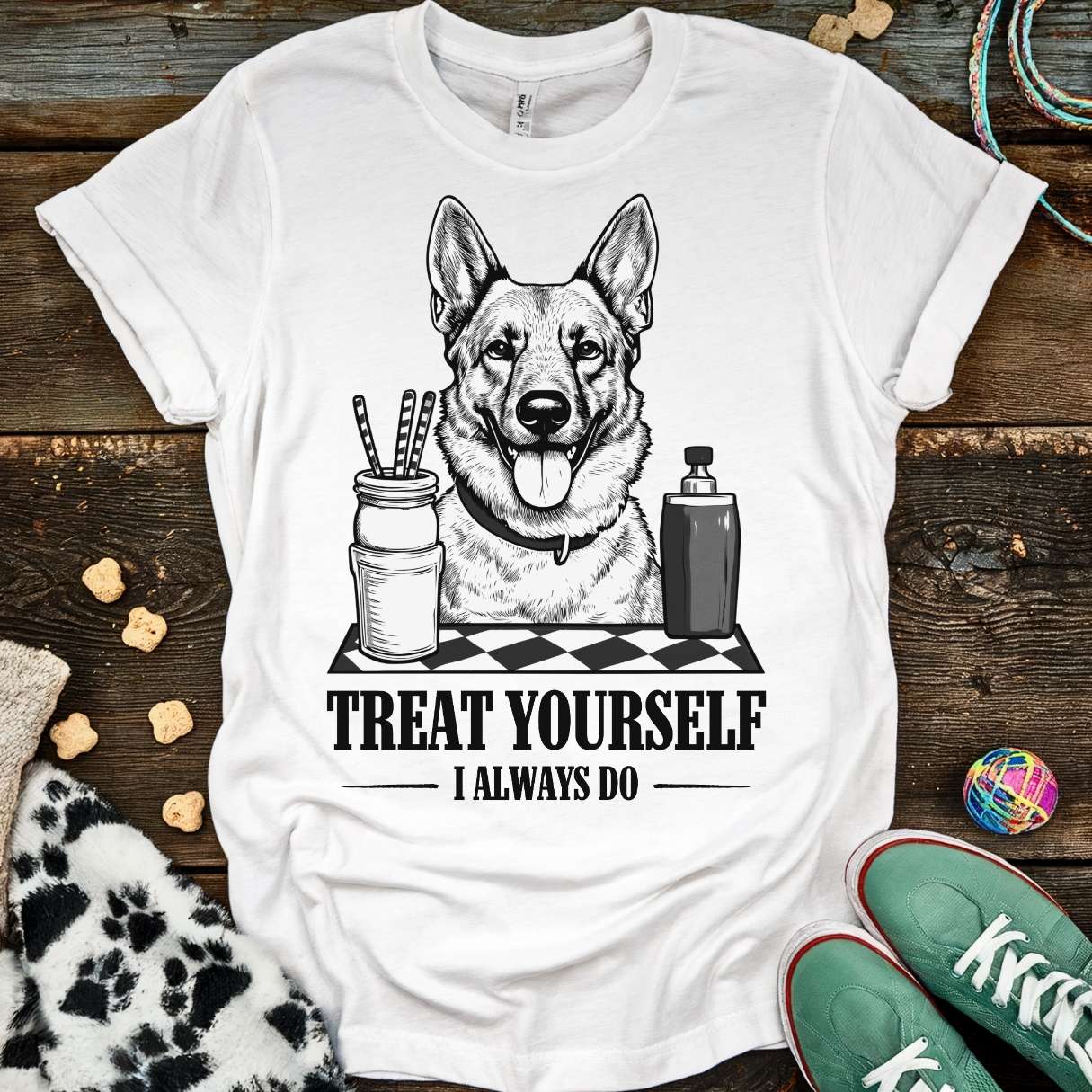 Treat Yourself T-Shirt White / S T-Shirt