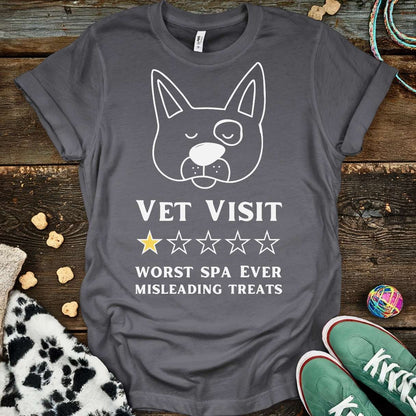 Vet Visit T-Shirt Charcoal / S T-Shirt