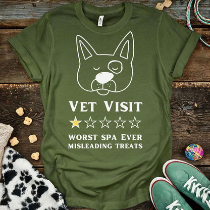 Vet Visit T-Shirt Military Green / S T-Shirt