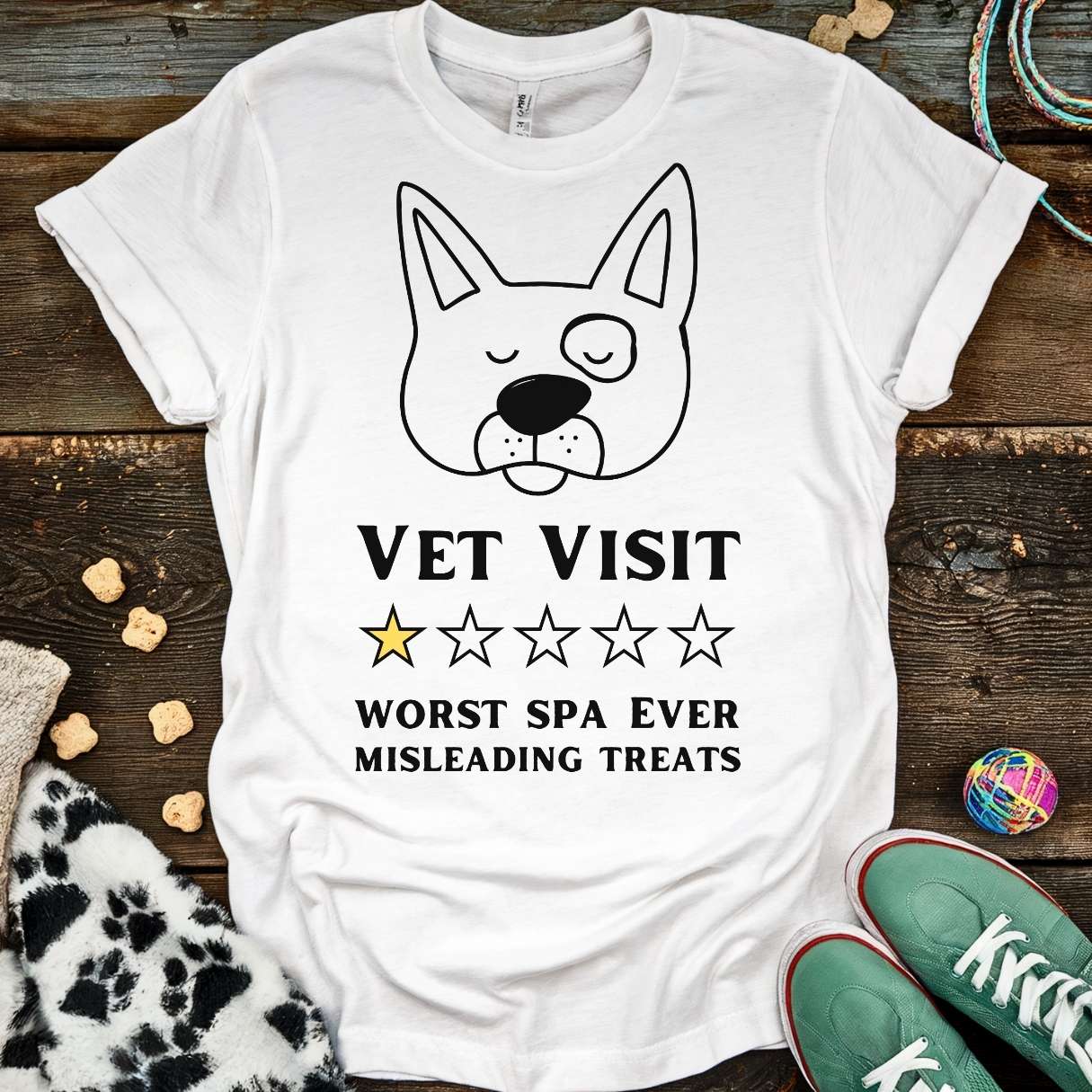 Vet Visit T-Shirt White / S T-Shirt