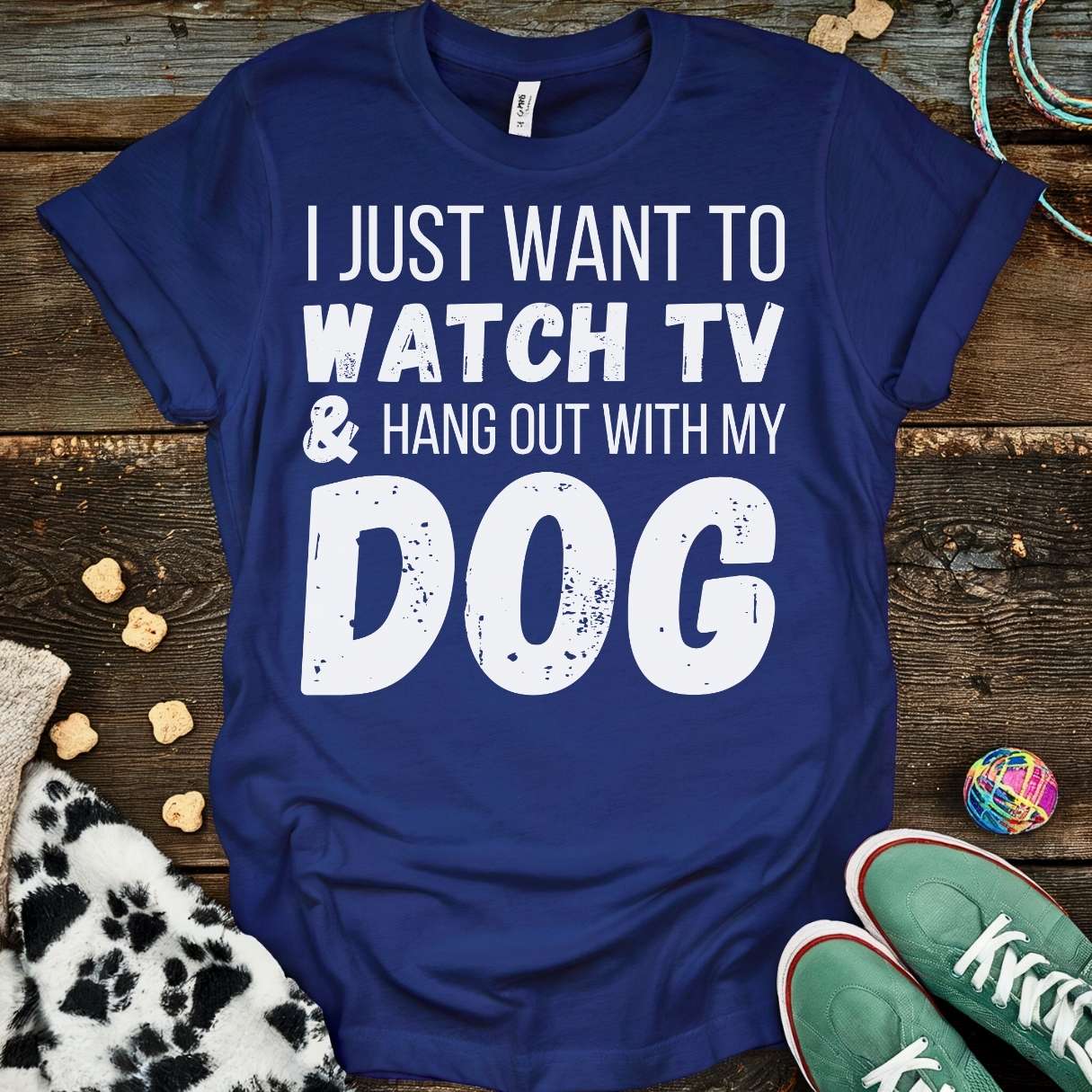 Watch TV T-Shirt Navy / S T-Shirt