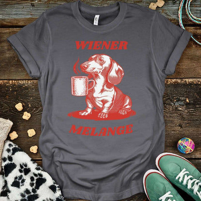 Wiener Melange T-Shirt Charcoal / S T-Shirt