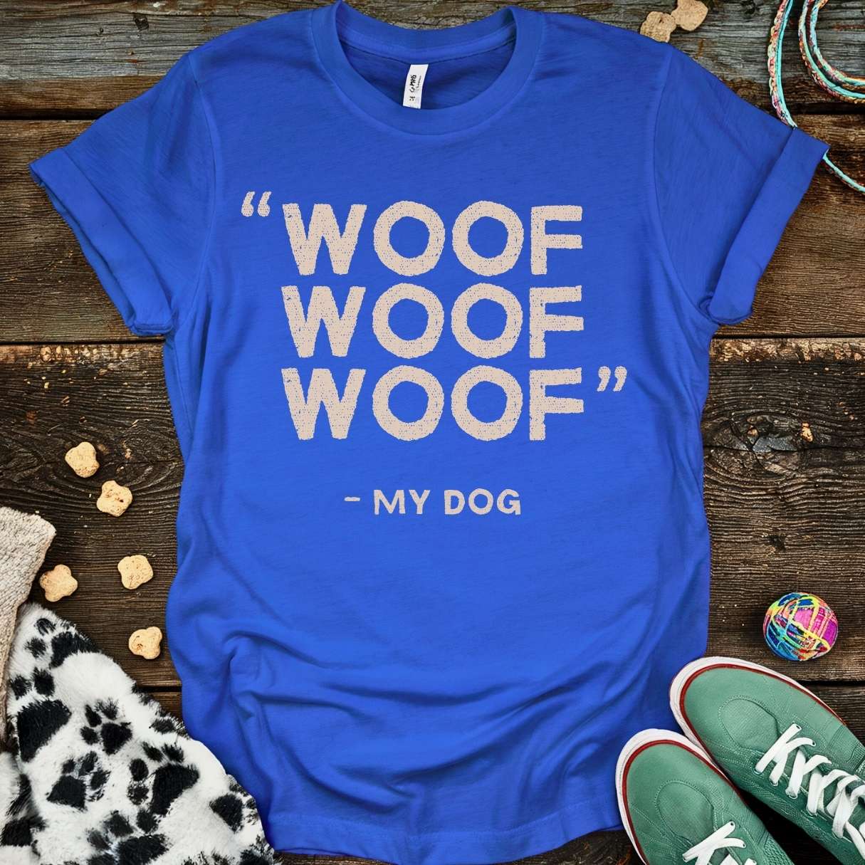 Woof Woof Woof T-Shirt Royal / S T-Shirt