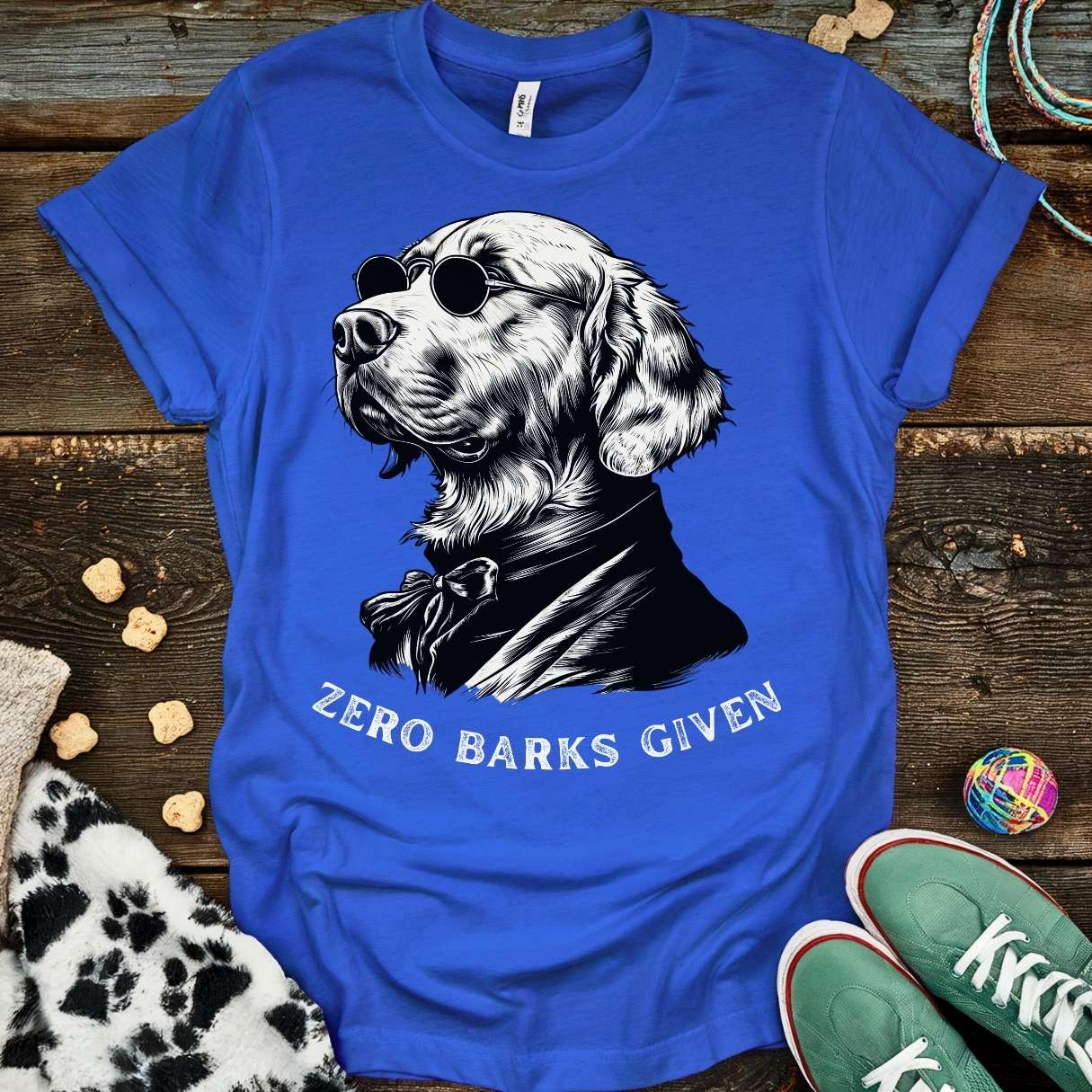 Zero Barks T-Shirt Royal / S T-Shirt